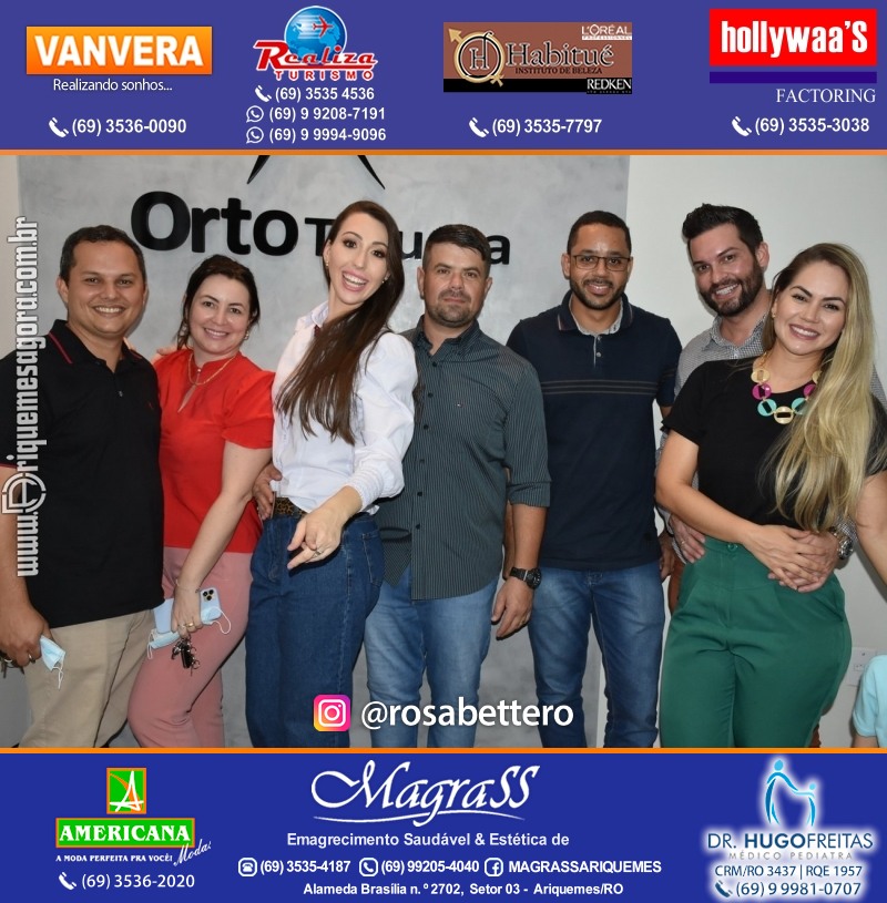 Reinauguração Ortotrauma Fisioterapia NOVO ENDEREÇO - Rua Cacaueiro (5ª Rua) St 01 nº 1656 em Ariquemes-RO