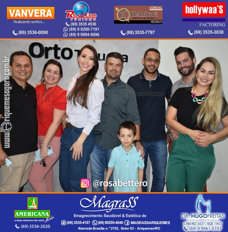 Reinauguração Ortotrauma Fisioterapia NOVO ENDEREÇO - Rua Cacaueiro (5ª Rua) St 01 nº 1656 em Ariquemes-RO