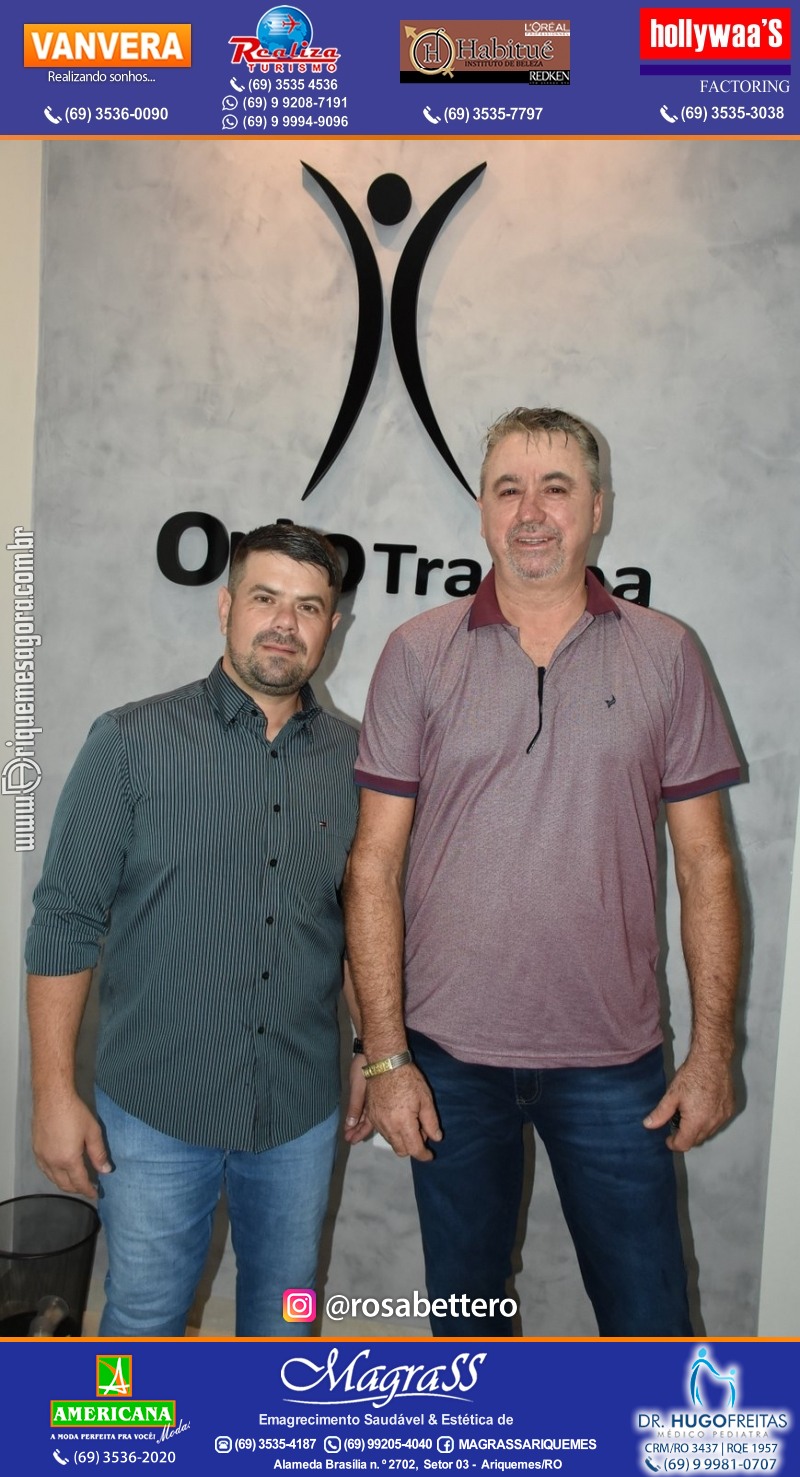 Reinauguração Ortotrauma Fisioterapia NOVO ENDEREÇO - Rua Cacaueiro (5ª Rua) St 01 nº 1656 em Ariquemes-RO