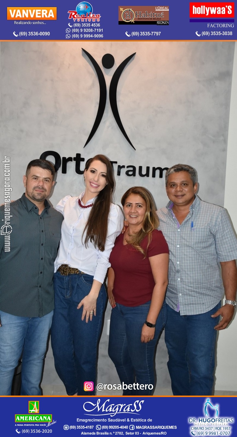 Reinauguração Ortotrauma Fisioterapia NOVO ENDEREÇO - Rua Cacaueiro (5ª Rua) St 01 nº 1656 em Ariquemes-RO