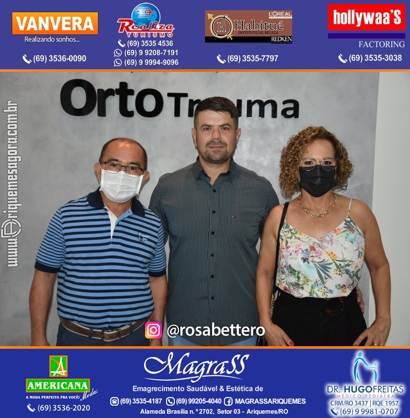 Reinauguração Ortotrauma Fisioterapia NOVO ENDEREÇO - Rua Cacaueiro (5ª Rua) St 01 nº 1656 em Ariquemes-RO