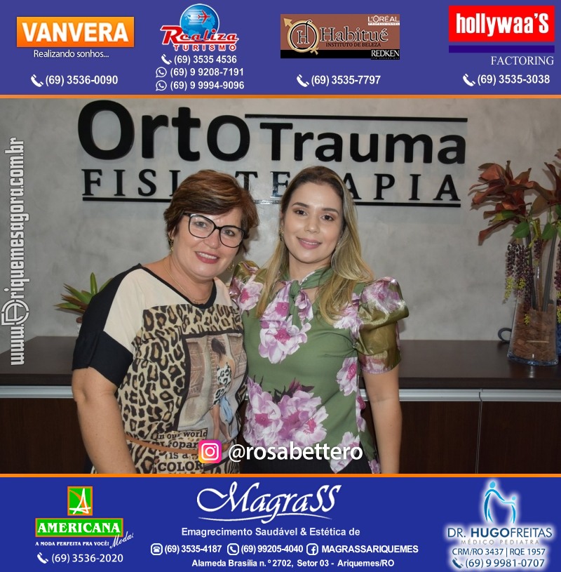 Reinauguração Ortotrauma Fisioterapia NOVO ENDEREÇO - Rua Cacaueiro (5ª Rua) St 01 nº 1656 em Ariquemes-RO