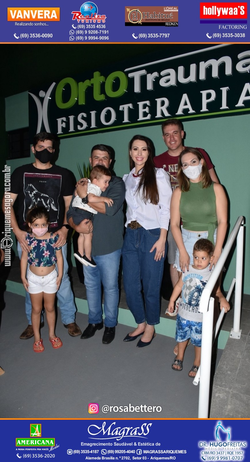 Reinauguração Ortotrauma Fisioterapia NOVO ENDEREÇO - Rua Cacaueiro (5ª Rua) St 01 nº 1656 em Ariquemes-RO