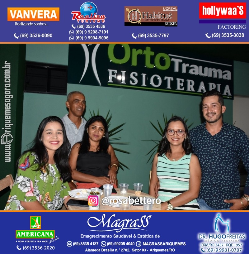Reinauguração Ortotrauma Fisioterapia NOVO ENDEREÇO - Rua Cacaueiro (5ª Rua) St 01 nº 1656 em Ariquemes-RO