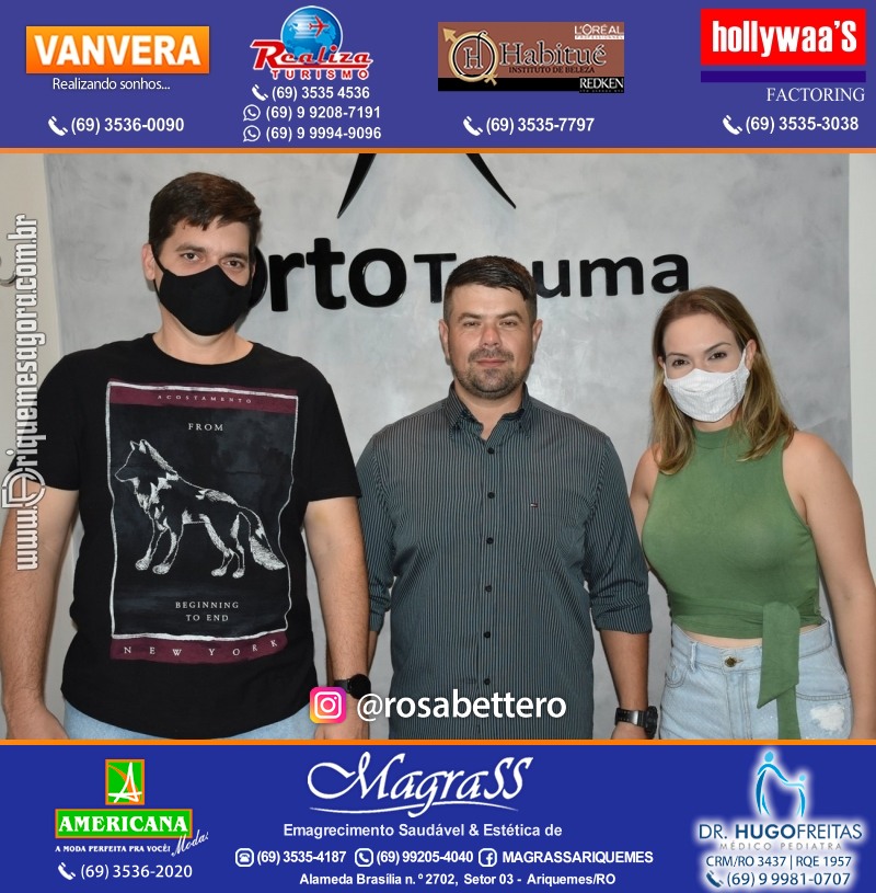 Reinauguração Ortotrauma Fisioterapia NOVO ENDEREÇO - Rua Cacaueiro (5ª Rua) St 01 nº 1656 em Ariquemes-RO