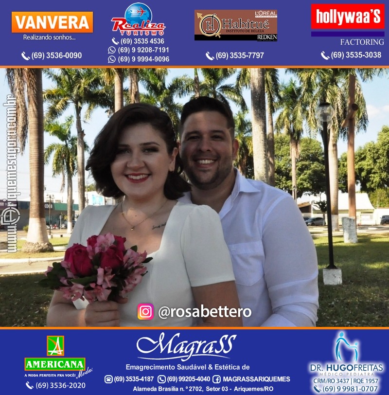Casamento de Letícia Borges & Gemak Peres de  Medeiros Junior