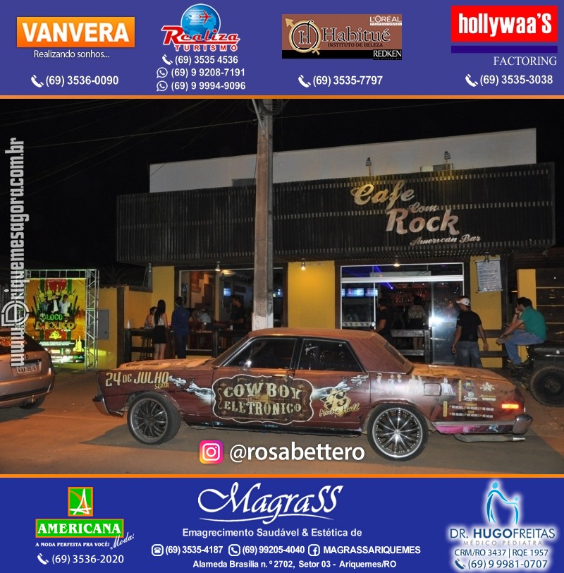 VAMOS LEMBRAR? Baladinha do Café com Rock em Ariquemes