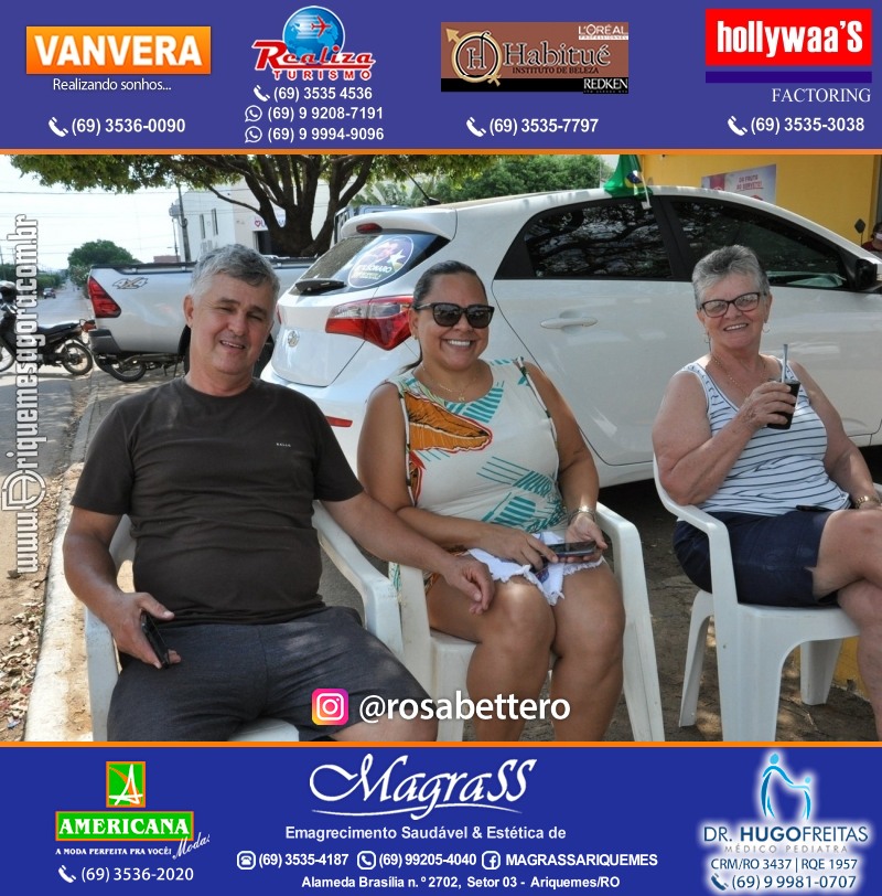 Carreata & Motociata dia 7 de setembro em homenagem ao Brasil e apoio ao Presidente - Ariquemes-RO