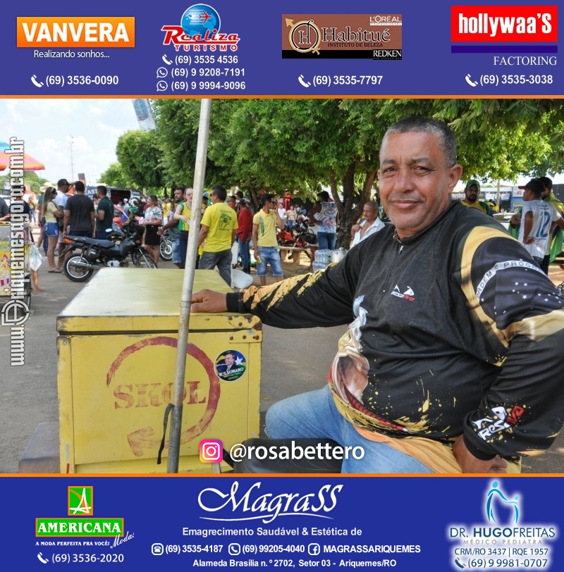 Carreata & Motociata dia 7 de setembro em homenagem ao Brasil e apoio ao Presidente - Ariquemes-RO