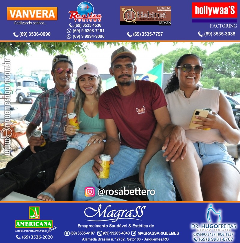 Carreata & Motociata dia 7 de setembro em homenagem ao Brasil e apoio ao Presidente - Ariquemes-RO