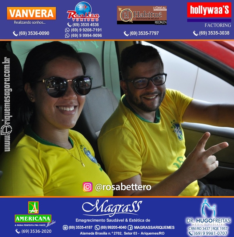Carreata & Motociata dia 7 de setembro em homenagem ao Brasil e apoio ao Presidente - Ariquemes-RO
