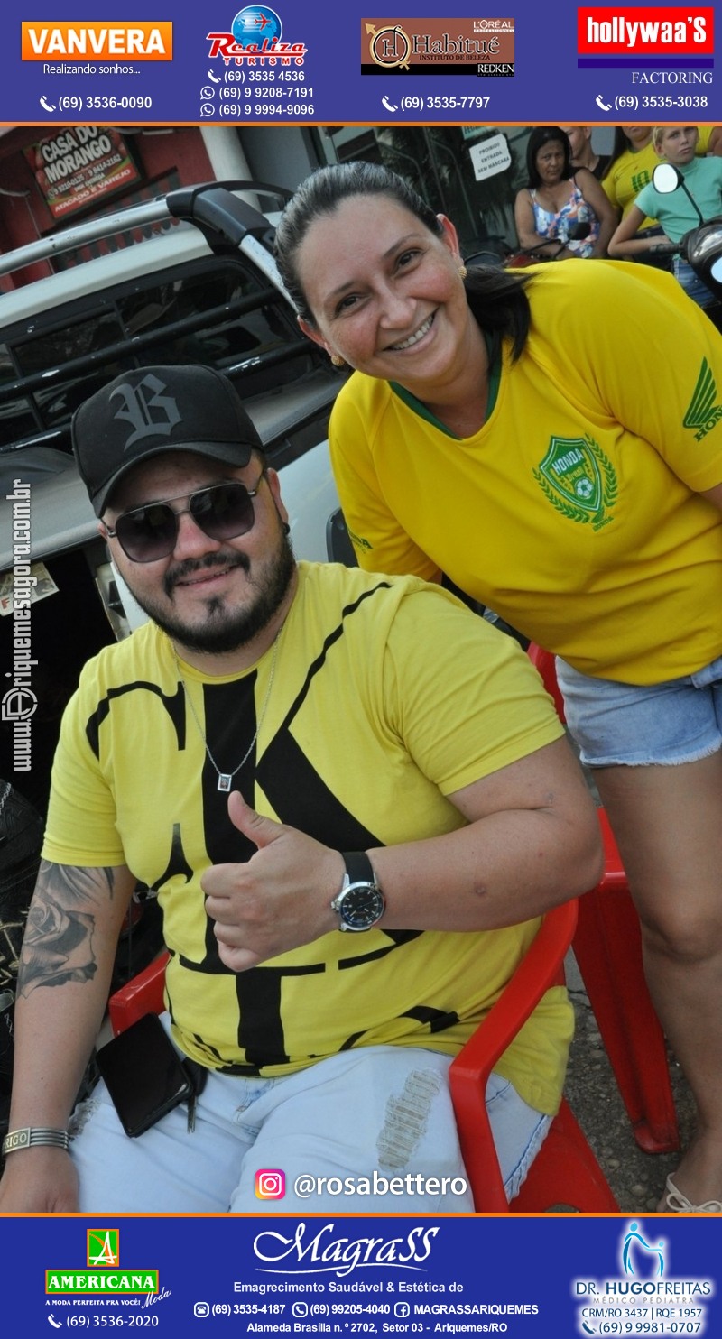 Carreata & Motociata dia 7 de setembro em homenagem ao Brasil e apoio ao Presidente - Ariquemes-RO