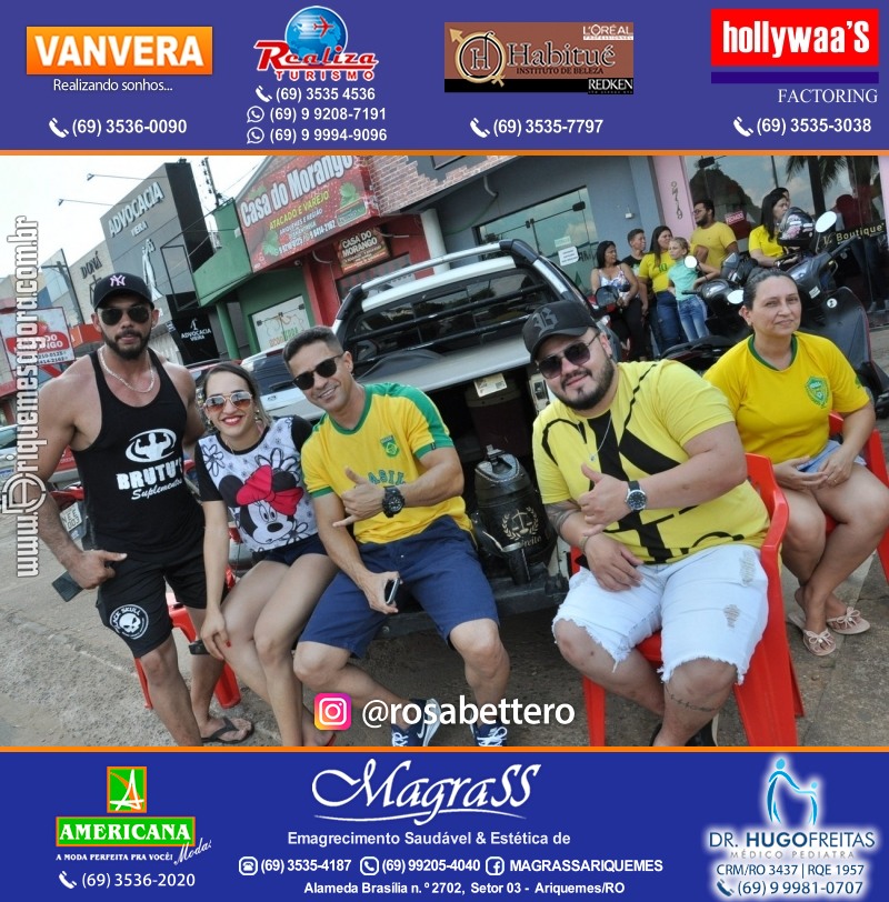 Carreata & Motociata dia 7 de setembro em homenagem ao Brasil e apoio ao Presidente - Ariquemes-RO