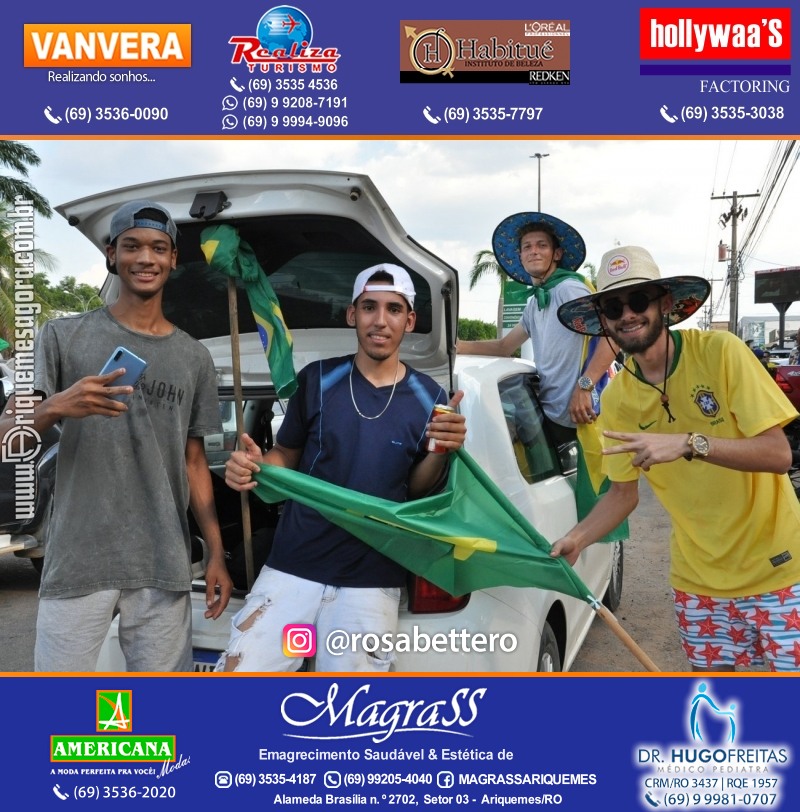 Carreata & Motociata dia 7 de setembro em homenagem ao Brasil e apoio ao Presidente - Ariquemes-RO