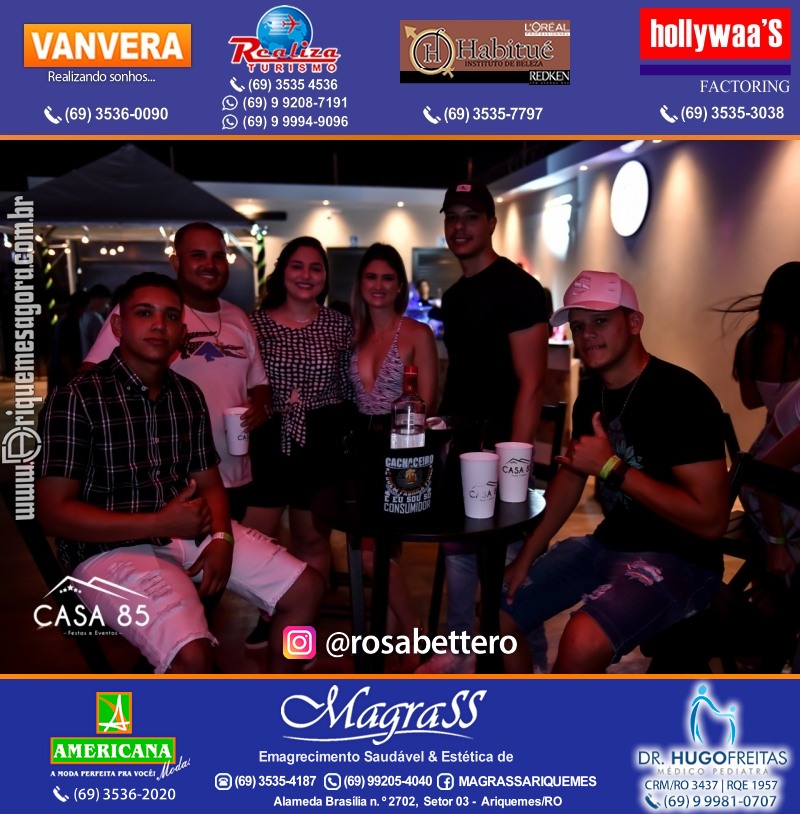 CASA 85 com Tequila Independence Sunset