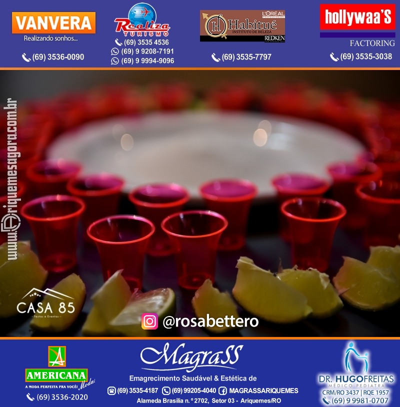 CASA 85 com Tequila Independence Sunset