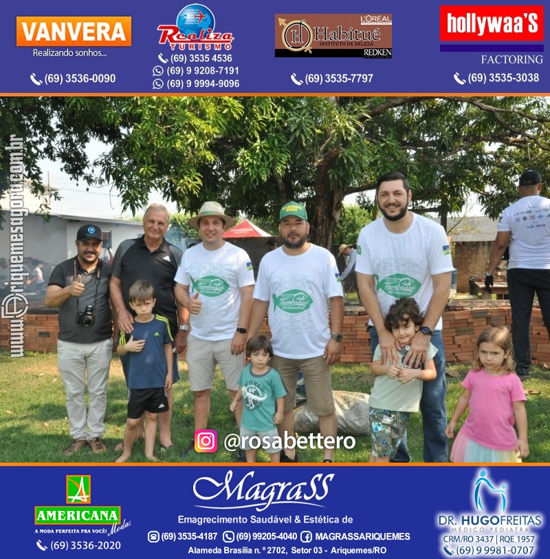 II Festival Nacional Tambaqui da Amazônia em Ariquemes no Lions Clube Canaã RO