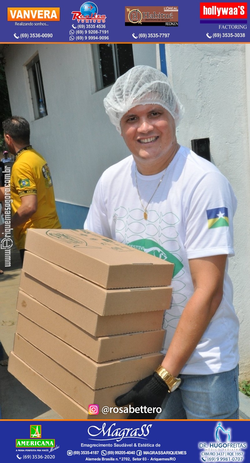 II Festival Nacional Tambaqui da Amazônia em Ariquemes no Lions Clube Canaã RO