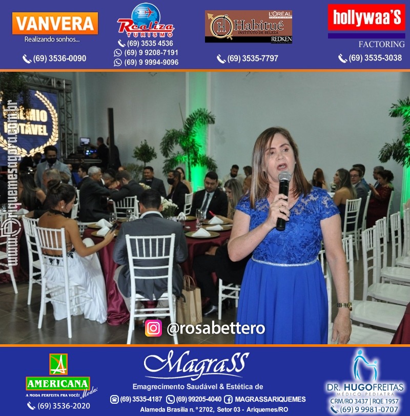 PRÊMIO MULHER NOTÁVEL 2021 e Homenageados em Ariquemes Rondônia