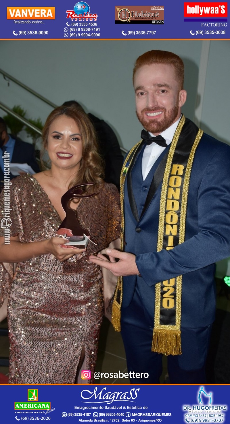 PRÊMIO MULHER NOTÁVEL 2021 e Homenageados em Ariquemes Rondônia