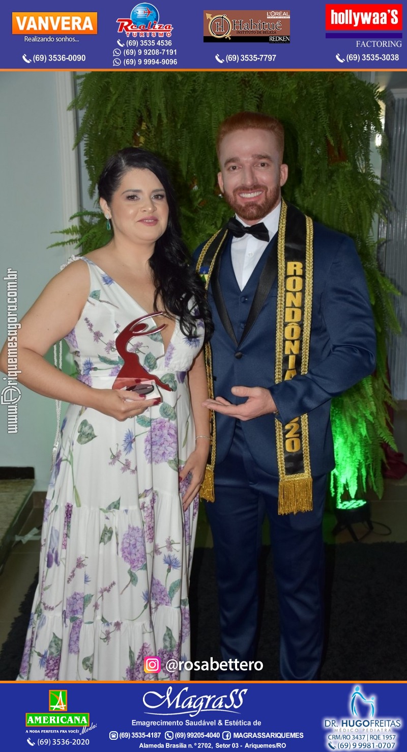 PRÊMIO MULHER NOTÁVEL 2021 e Homenageados em Ariquemes Rondônia