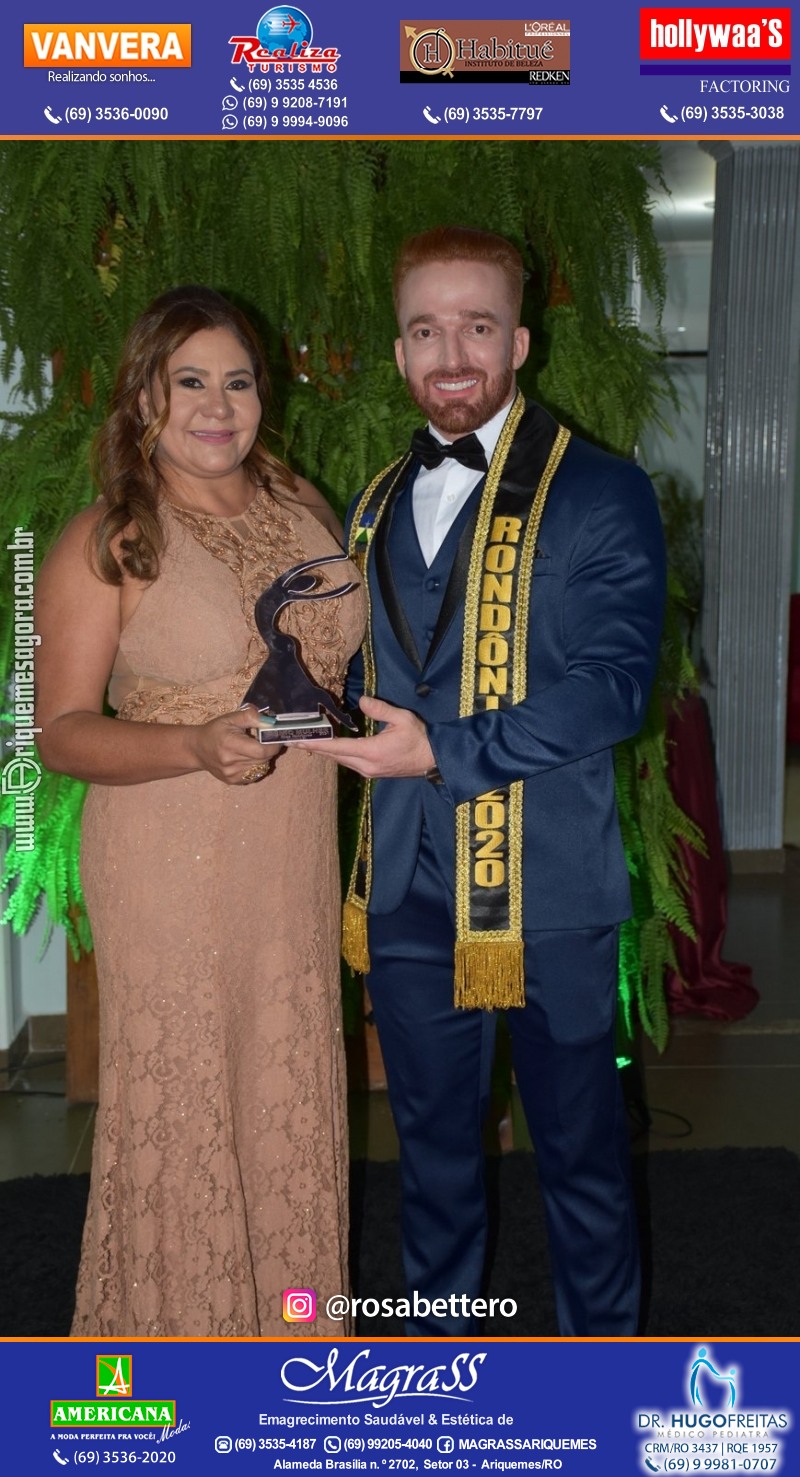 PRÊMIO MULHER NOTÁVEL 2021 e Homenageados em Ariquemes Rondônia