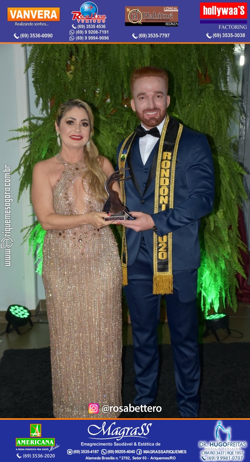 PRÊMIO MULHER NOTÁVEL 2021 e Homenageados em Ariquemes Rondônia