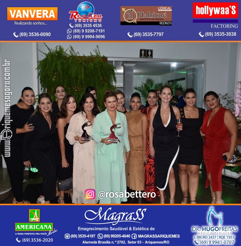 PRÊMIO MULHER NOTÁVEL 2021 e Homenageados em Ariquemes Rondônia