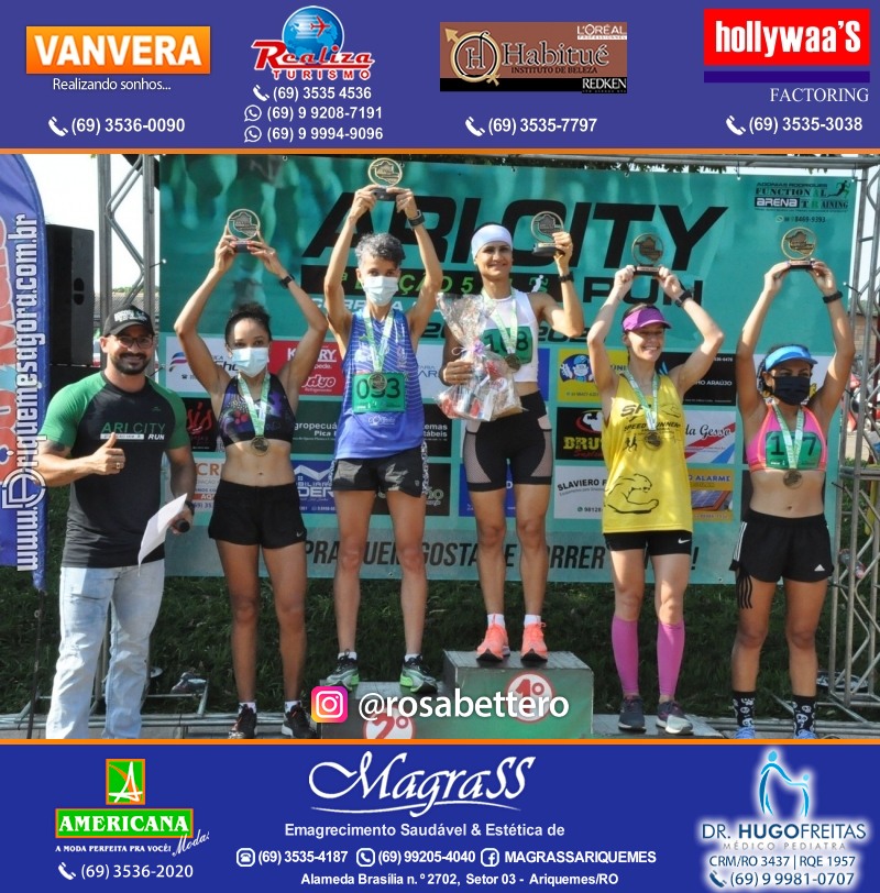2°Edição da CORRIDA DE RUA ARI CITY RUN em Ariquemes