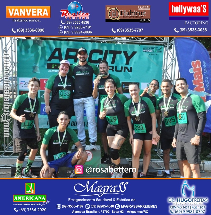 2°Edição da CORRIDA DE RUA ARI CITY RUN em Ariquemes