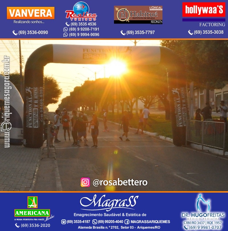 2°Edição da CORRIDA DE RUA ARI CITY RUN em Ariquemes