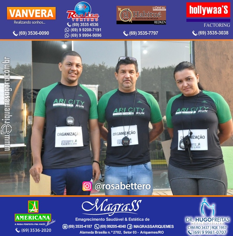 2°Edição da CORRIDA DE RUA ARI CITY RUN em Ariquemes