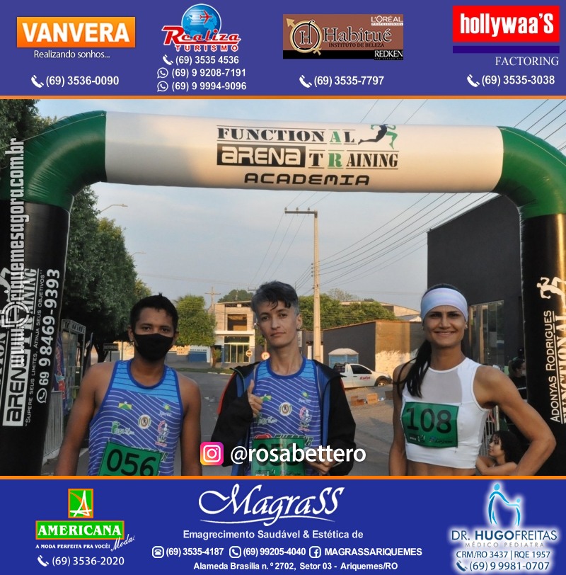 2°Edição da CORRIDA DE RUA ARI CITY RUN em Ariquemes