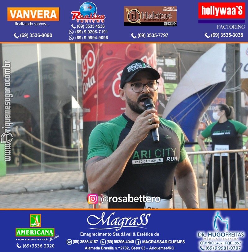 2°Edição da CORRIDA DE RUA ARI CITY RUN em Ariquemes