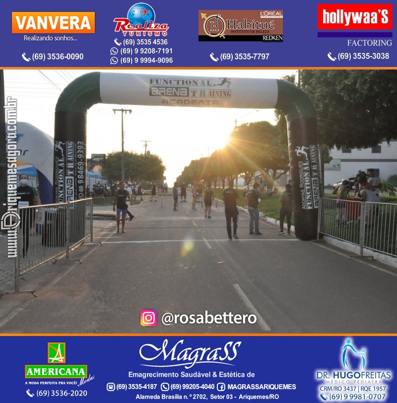 2°Edição da CORRIDA DE RUA ARI CITY RUN em Ariquemes