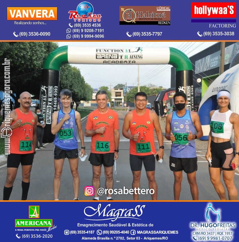 2°Edição da CORRIDA DE RUA ARI CITY RUN em Ariquemes