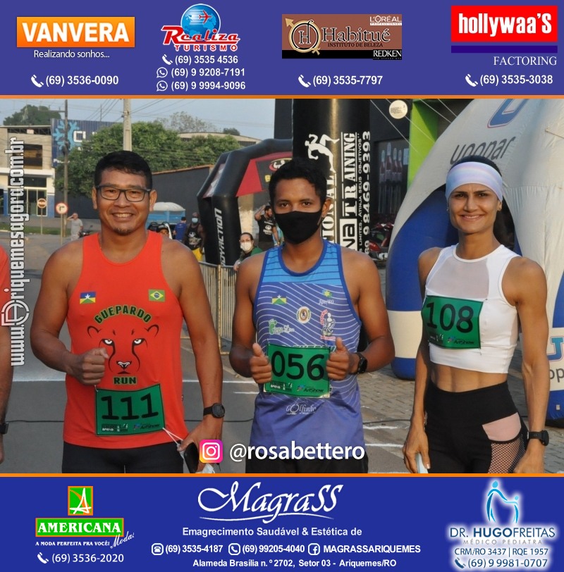 2°Edição da CORRIDA DE RUA ARI CITY RUN em Ariquemes