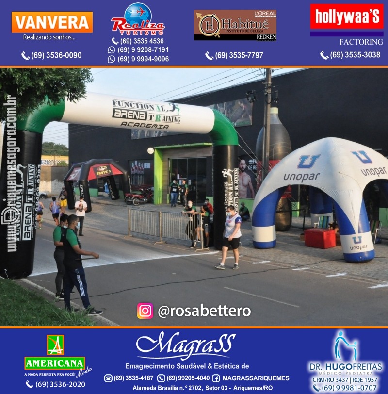 2°Edição da CORRIDA DE RUA ARI CITY RUN em Ariquemes