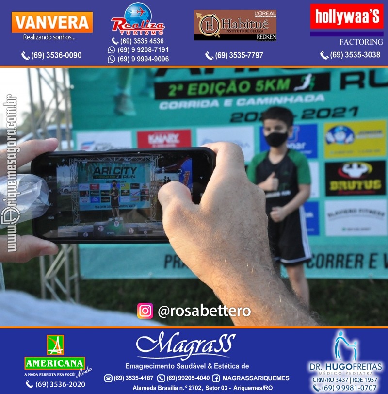 2°Edição da CORRIDA DE RUA ARI CITY RUN em Ariquemes