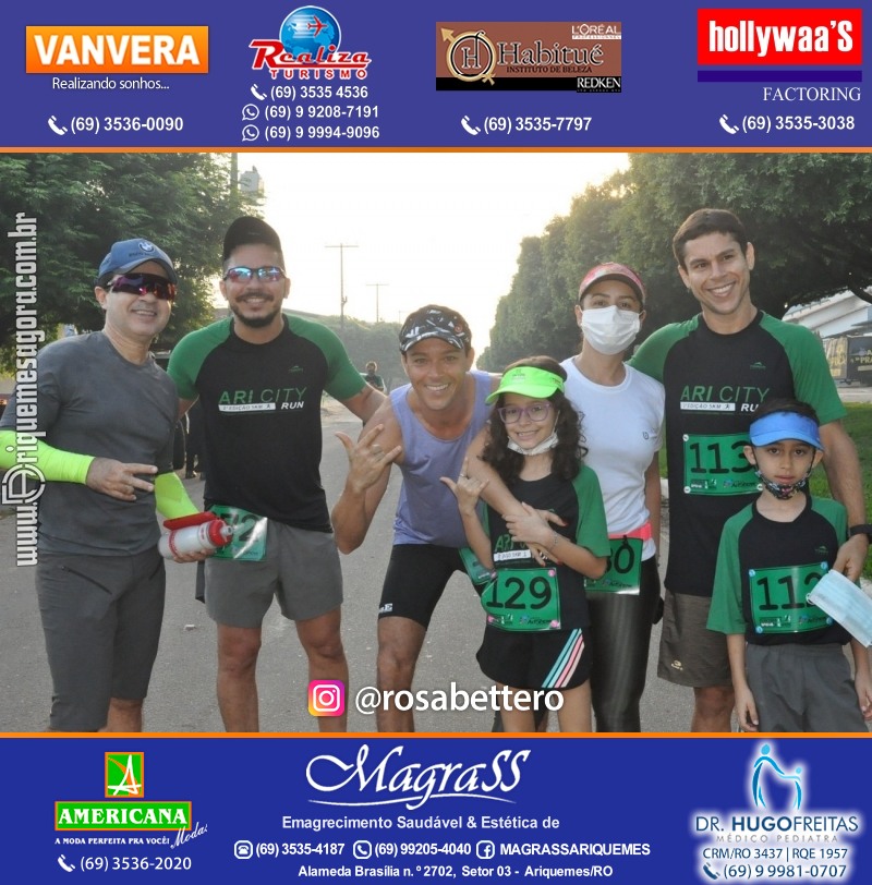 2°Edição da CORRIDA DE RUA ARI CITY RUN em Ariquemes