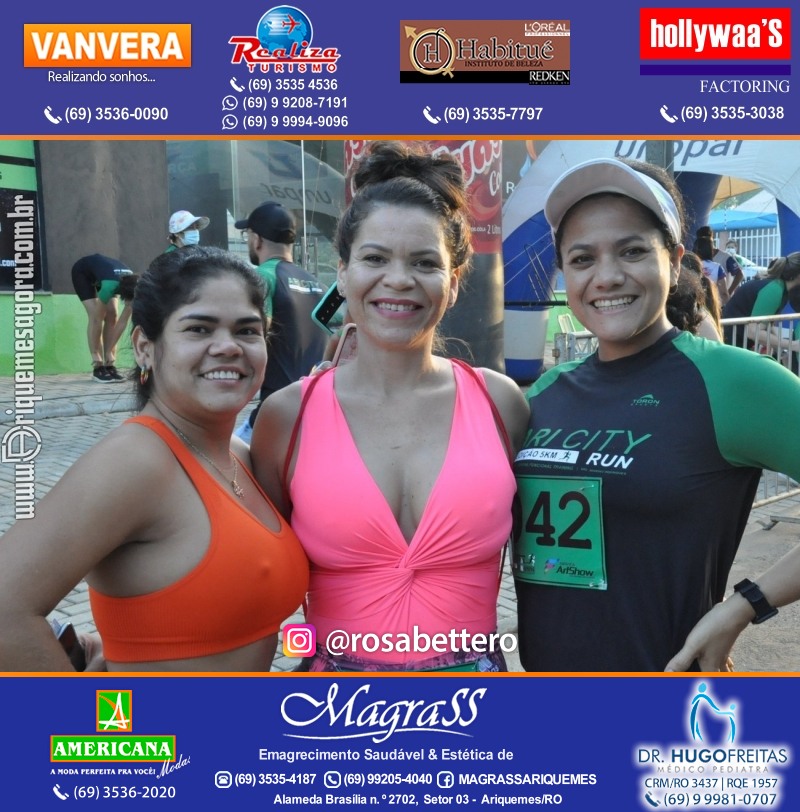 2°Edição da CORRIDA DE RUA ARI CITY RUN em Ariquemes