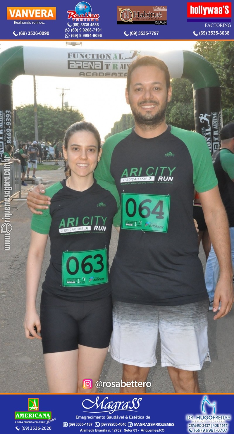 2°Edição da CORRIDA DE RUA ARI CITY RUN em Ariquemes