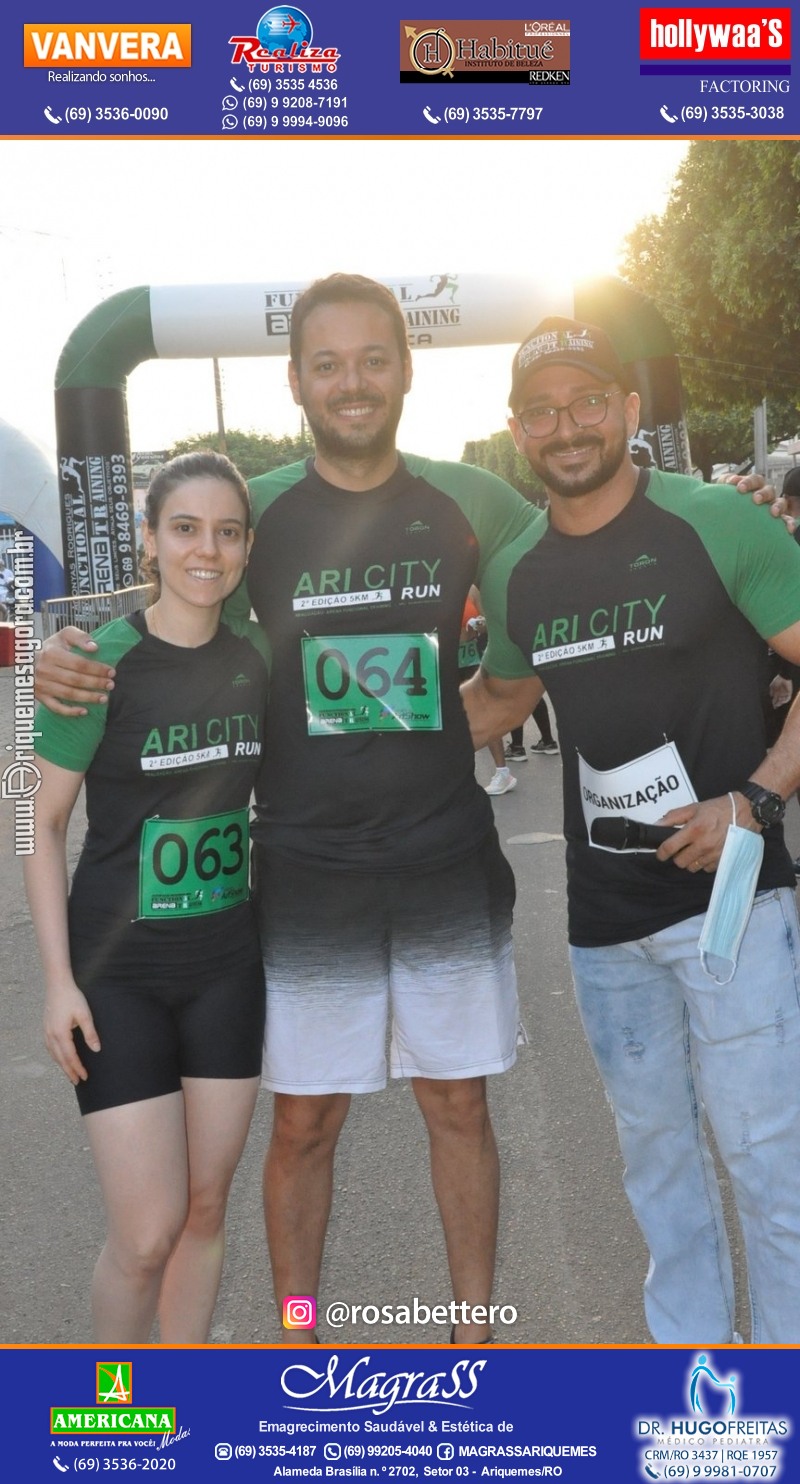 2°Edição da CORRIDA DE RUA ARI CITY RUN em Ariquemes