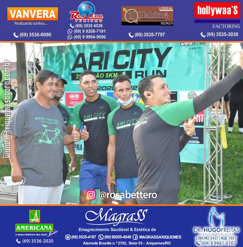 2°Edição da CORRIDA DE RUA ARI CITY RUN em Ariquemes