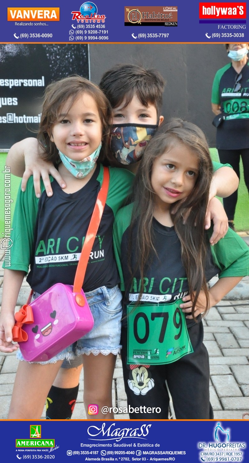 2°Edição da CORRIDA DE RUA ARI CITY RUN em Ariquemes