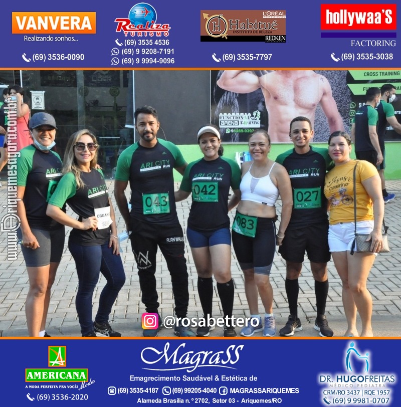 2°Edição da CORRIDA DE RUA ARI CITY RUN em Ariquemes