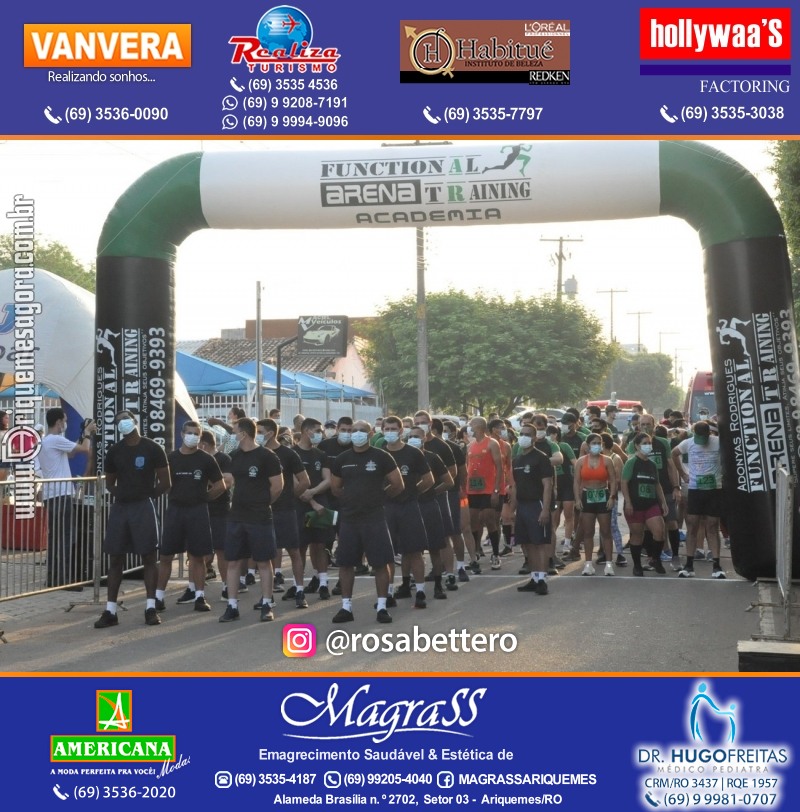 2°Edição da CORRIDA DE RUA ARI CITY RUN em Ariquemes