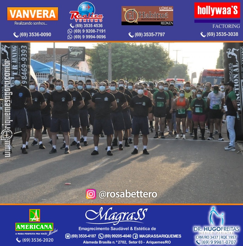 2°Edição da CORRIDA DE RUA ARI CITY RUN em Ariquemes