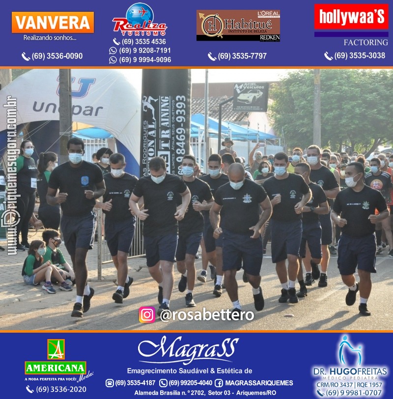 2°Edição da CORRIDA DE RUA ARI CITY RUN em Ariquemes