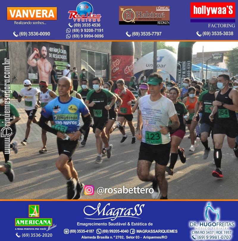 2°Edição da CORRIDA DE RUA ARI CITY RUN em Ariquemes